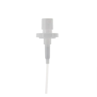 28mm Double Wall Snap On Fine Mist Sprayer Pump with Over Cap (APG-860057)